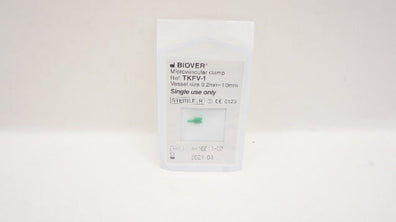 Biover TKFV-1 Microvascular ClampVessel Size 0.2mm - 1.0mm (x)